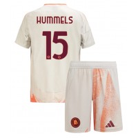 AS Roma Mats Hummels #15 Bortedraktsett Barn 2024-25 Kortermet (+ Korte bukser)